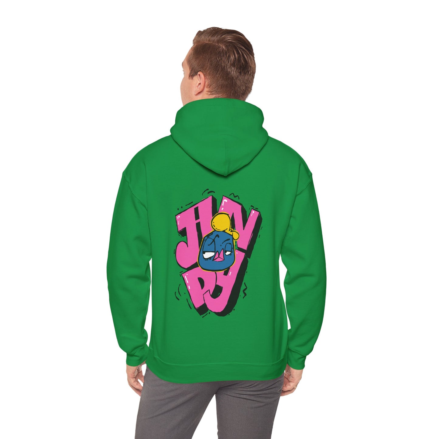 Andy on Andy letters pink. Uniseks.  Hoodie.