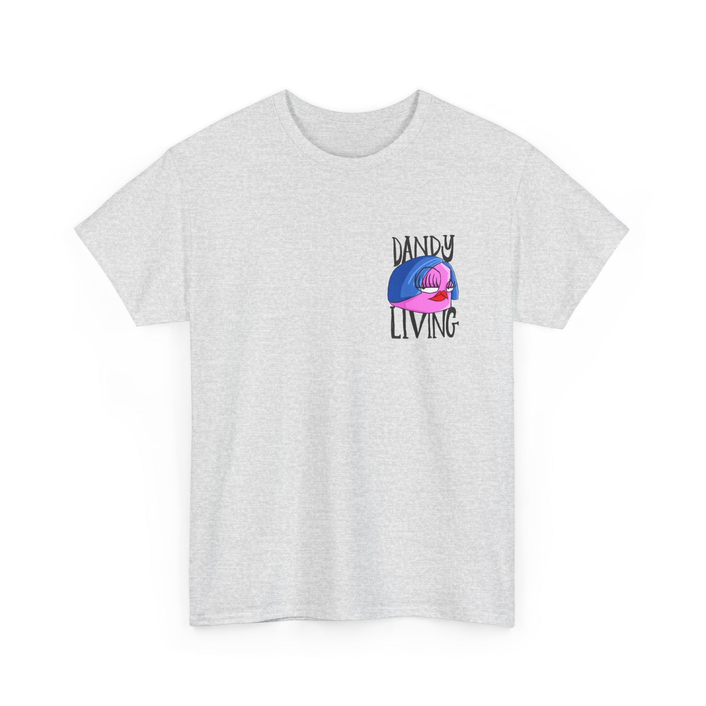 Dandy living. Candy the Dandy. T-shirt. Uniseks