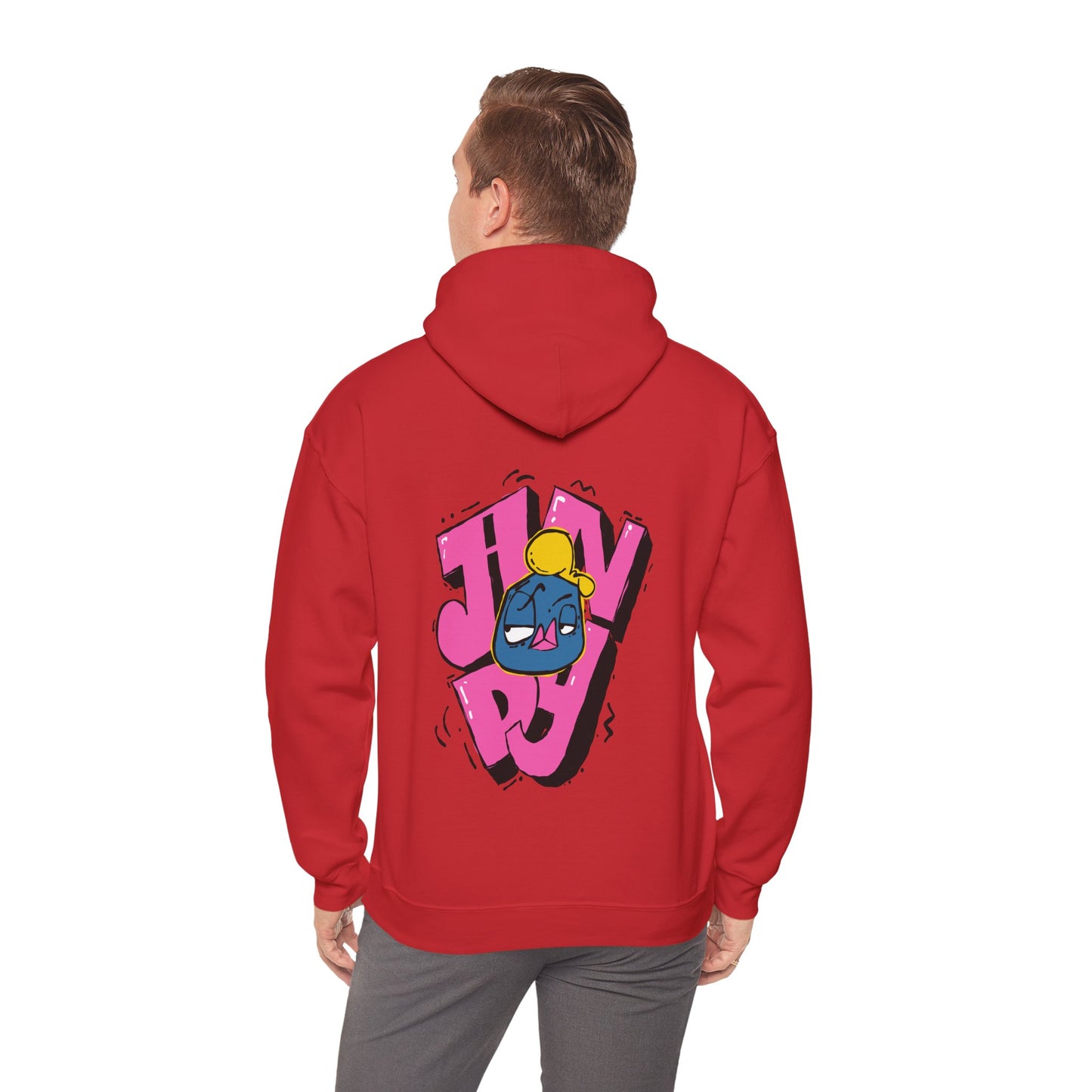 Andy on Andy letters pink. Uniseks.  Hoodie.