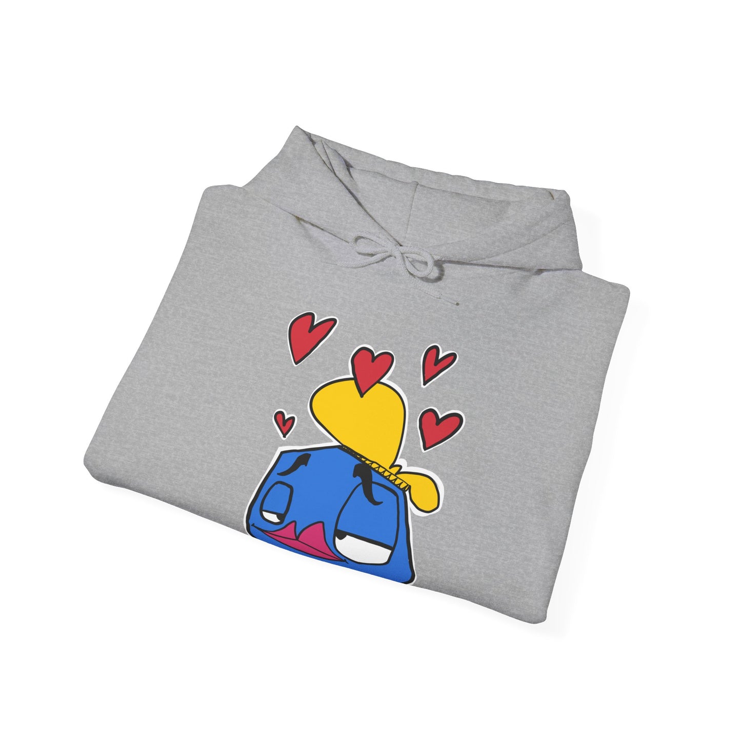 Andy the Dandy in love. Uniseks. Hoodie m/v