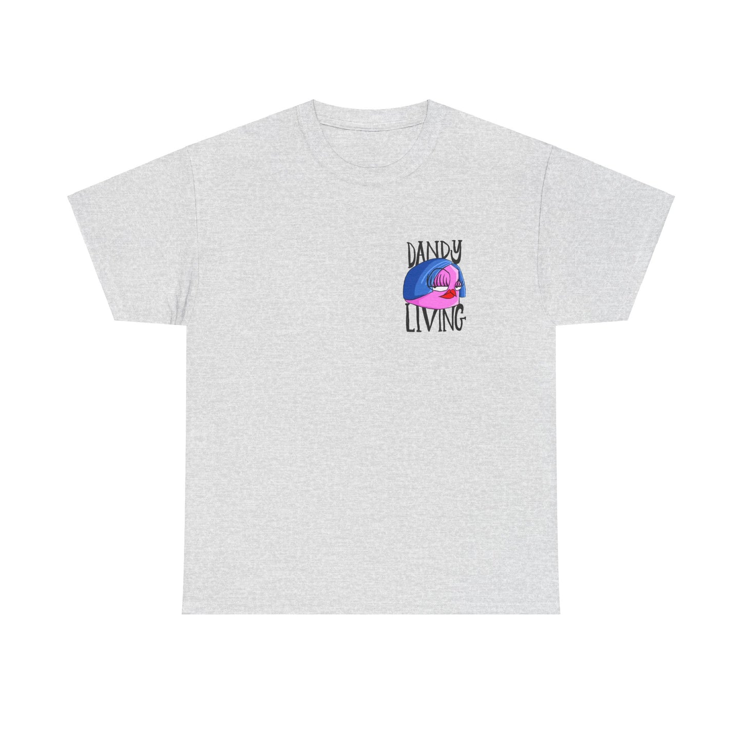 Dandy living. Candy the Dandy. T-shirt. Uniseks