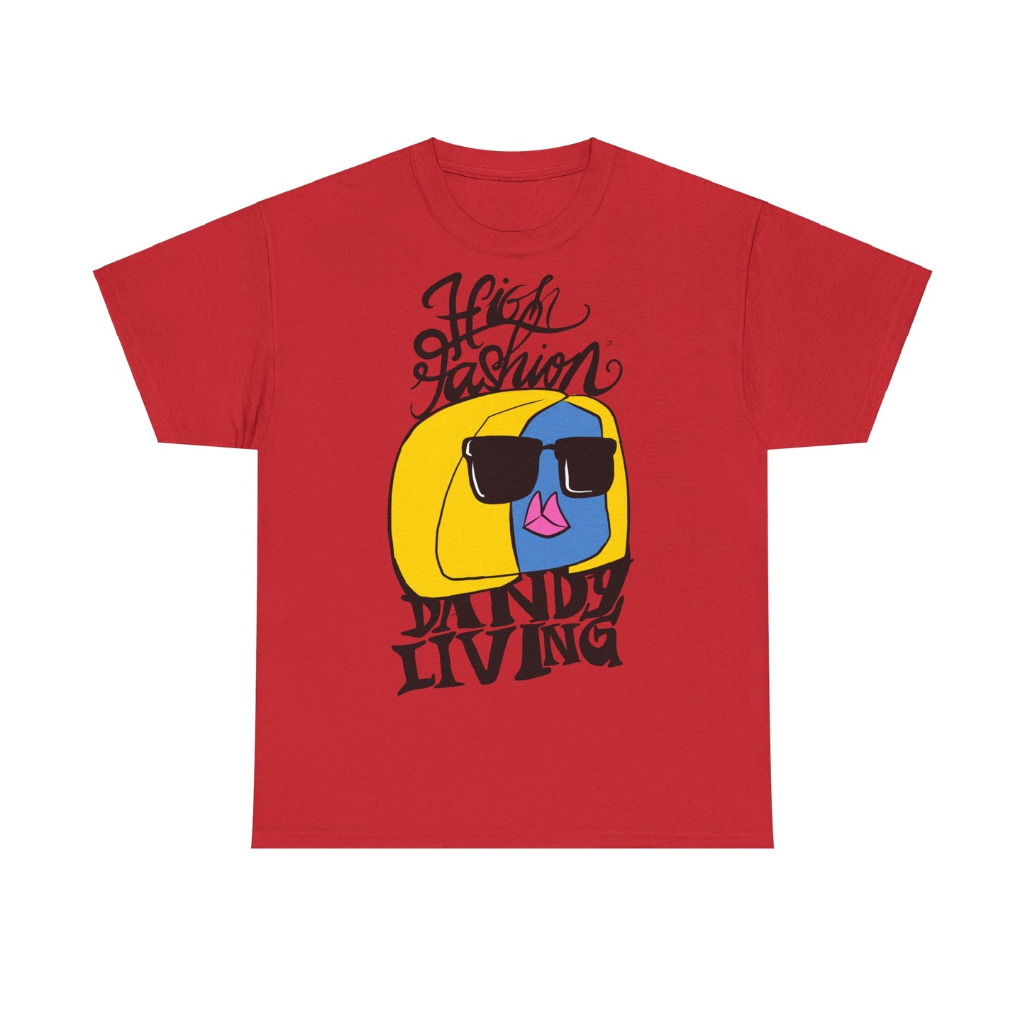 Candy the Dandy High Fashion Dandy living. Uniseks. T-shirt.