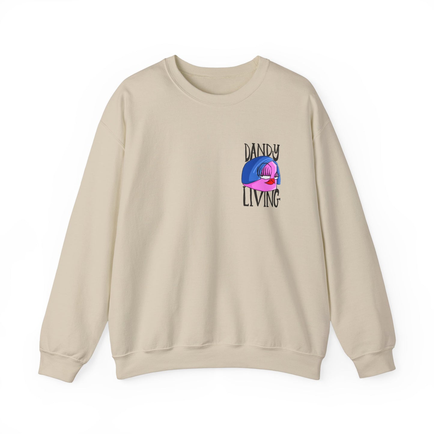 Candy the Dandy.  Dandy living. Uniseks sweater.