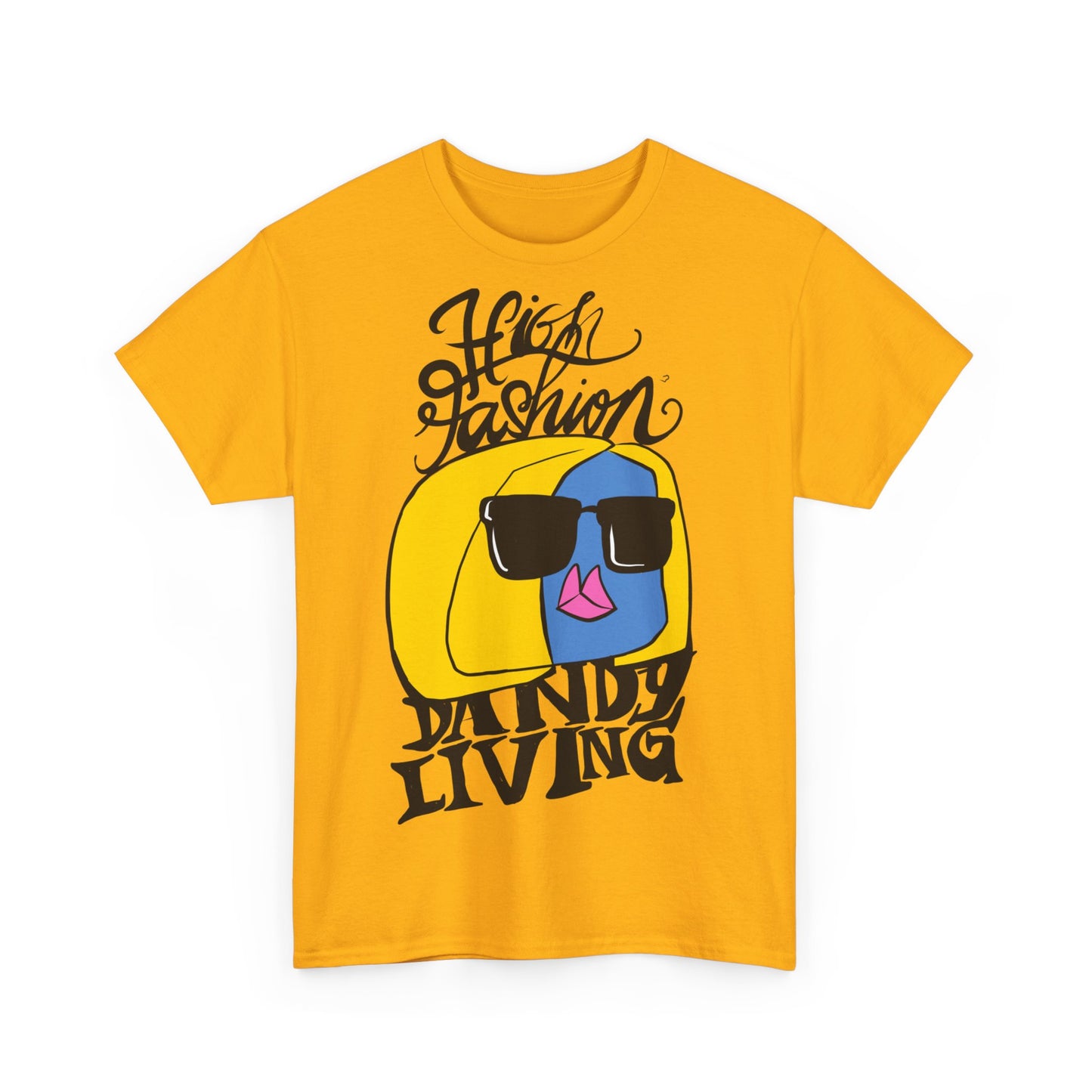 Candy the Dandy High Fashion Dandy living. Uniseks. T-shirt.