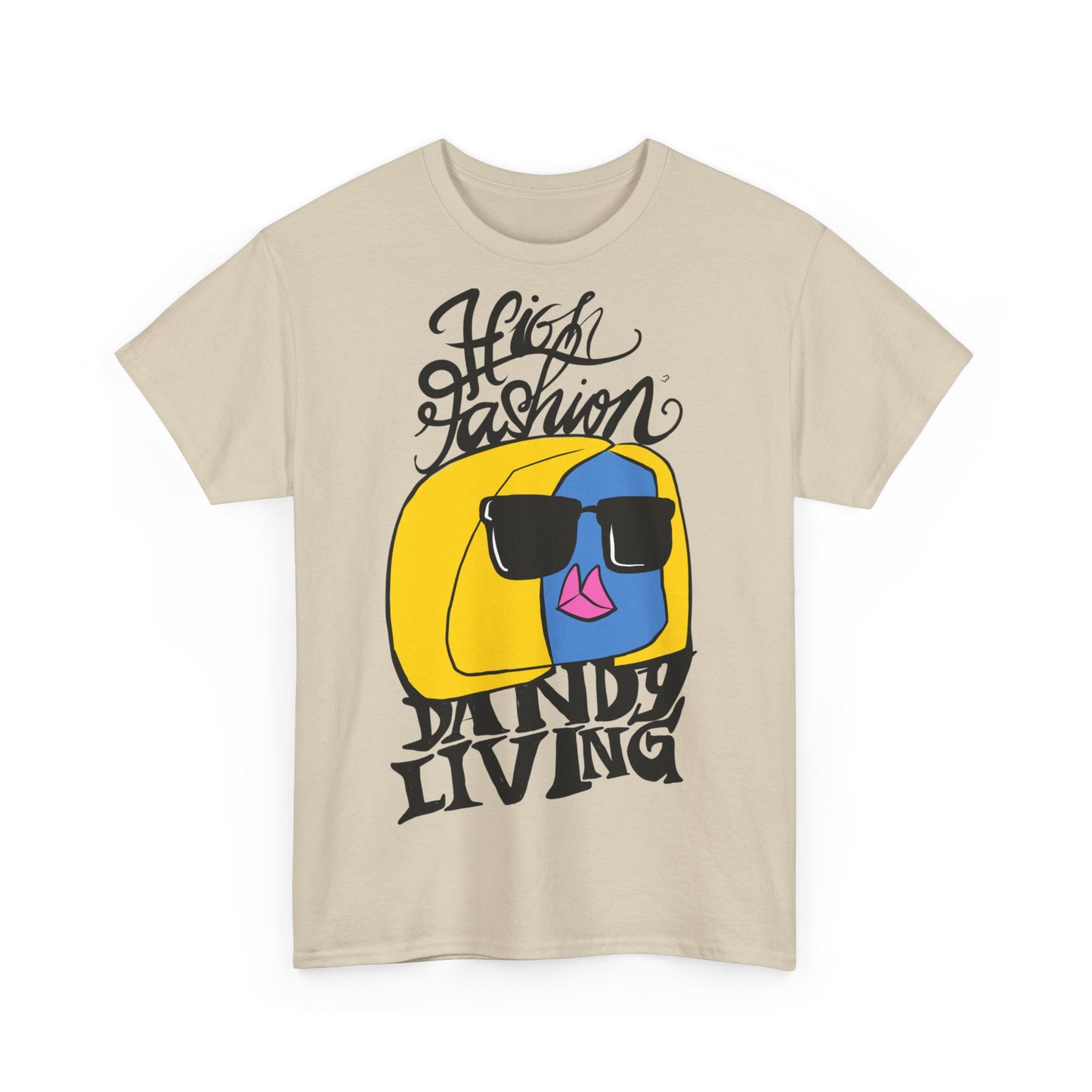 Candy the Dandy High Fashion Dandy living. Uniseks. T-shirt.