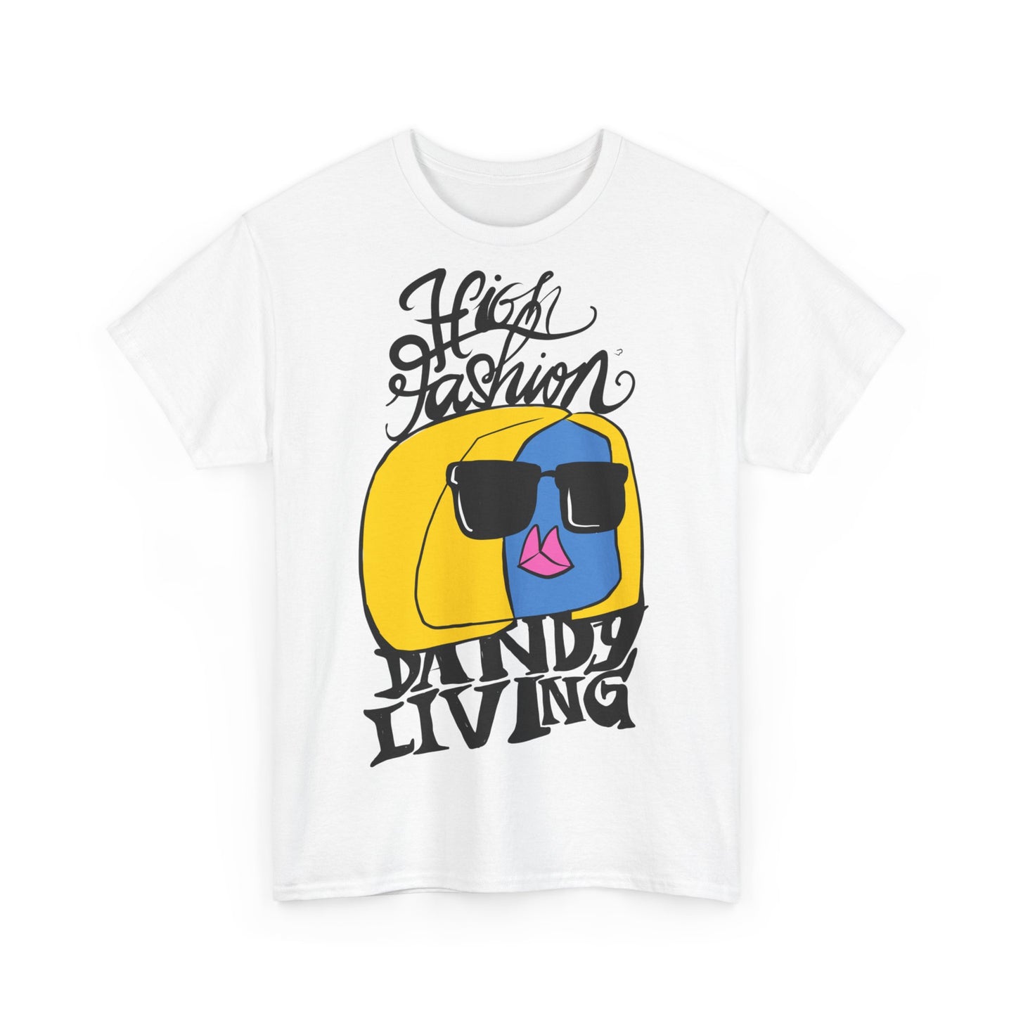 Candy the Dandy High Fashion Dandy living. Uniseks. T-shirt.