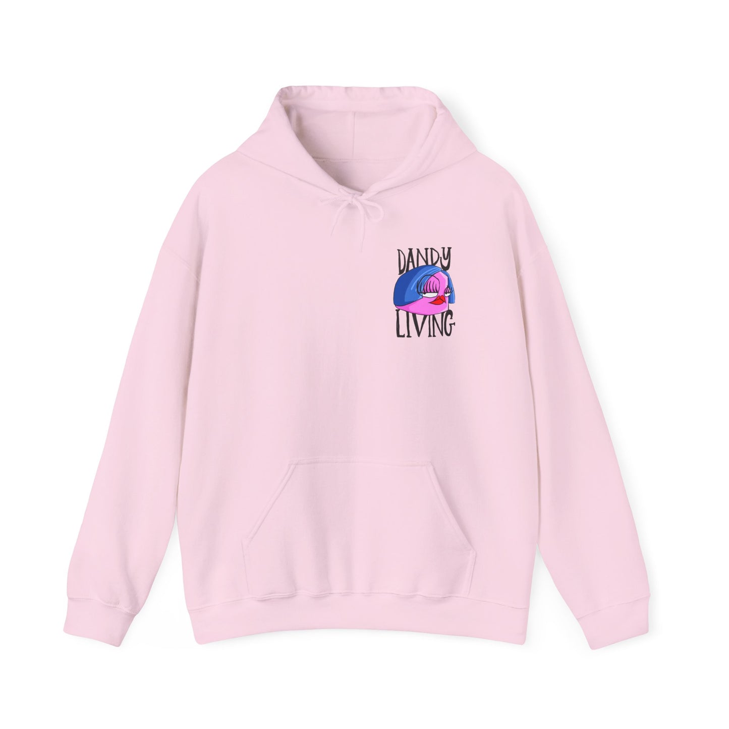 Dandy living. Candy the Dandy. Hoodie Uniseks