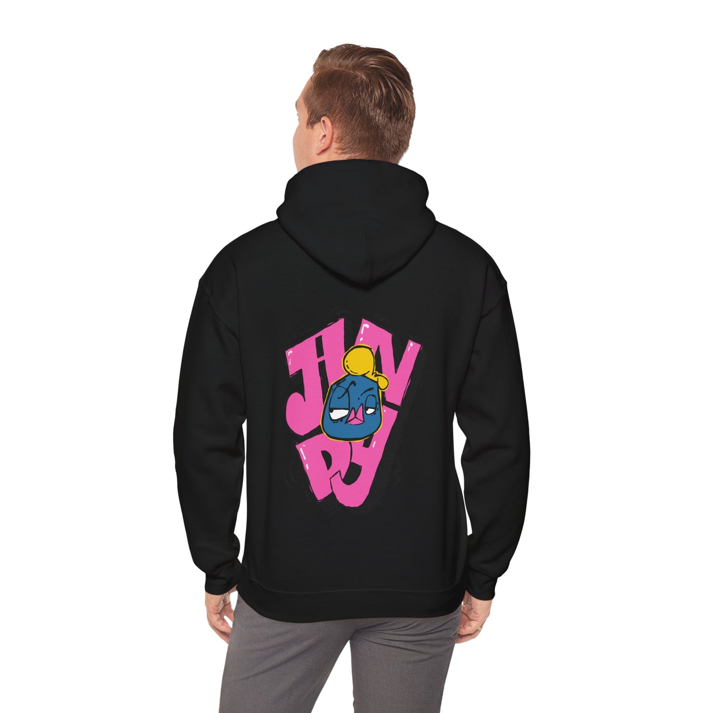 Andy on Andy letters pink. Uniseks.  Hoodie.