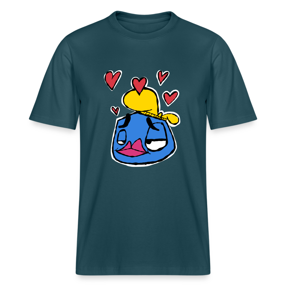 Andy in Love. Unisex t-ahirt - donker petrol