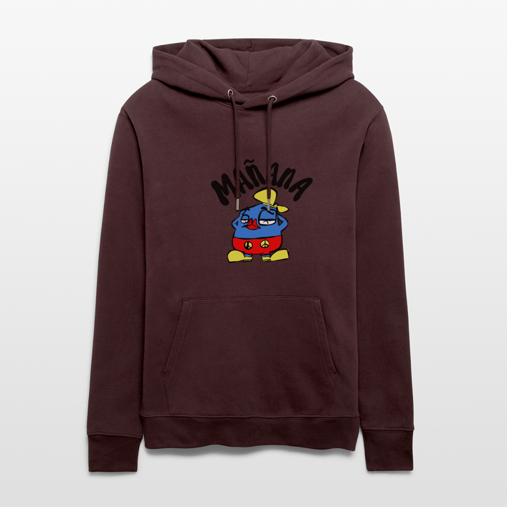 Manana. Uniseks bio-hoodie - maroon