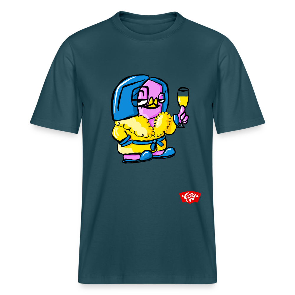 Daydrinking, Candy the Dandy, unisex t-shirt - donker petrol