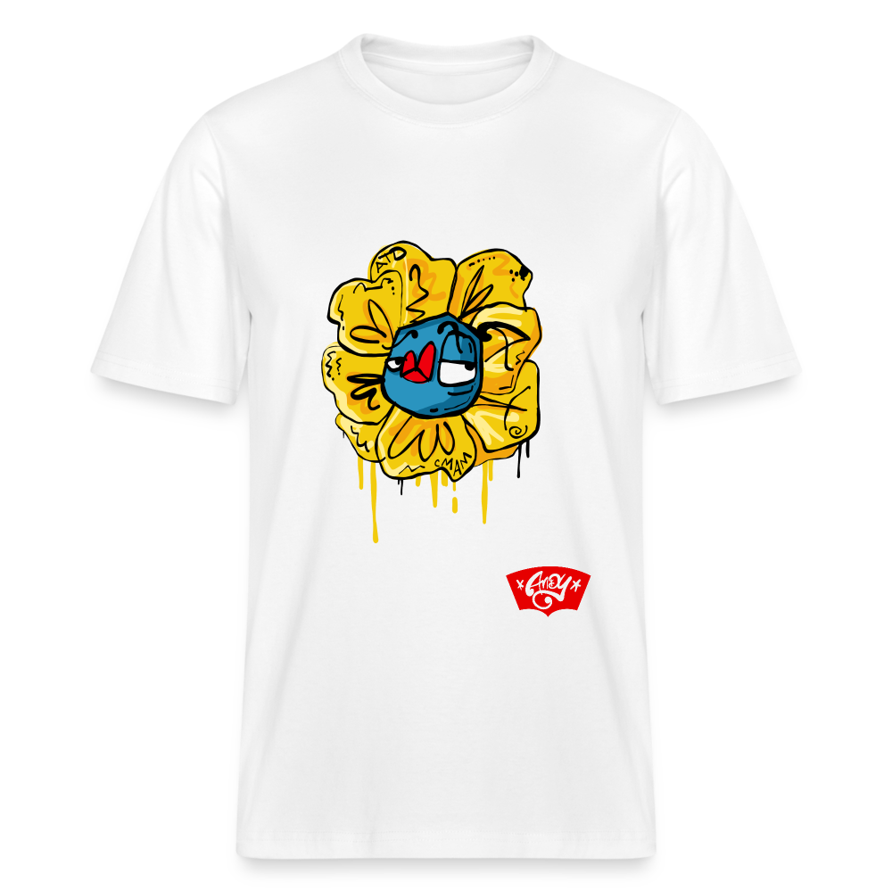 Flower Shower Uniseks. T-shirt - wit