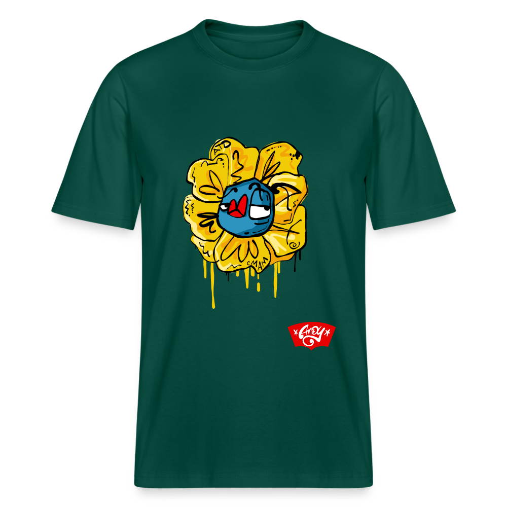 Flower Shower Uniseks. T-shirt - forest