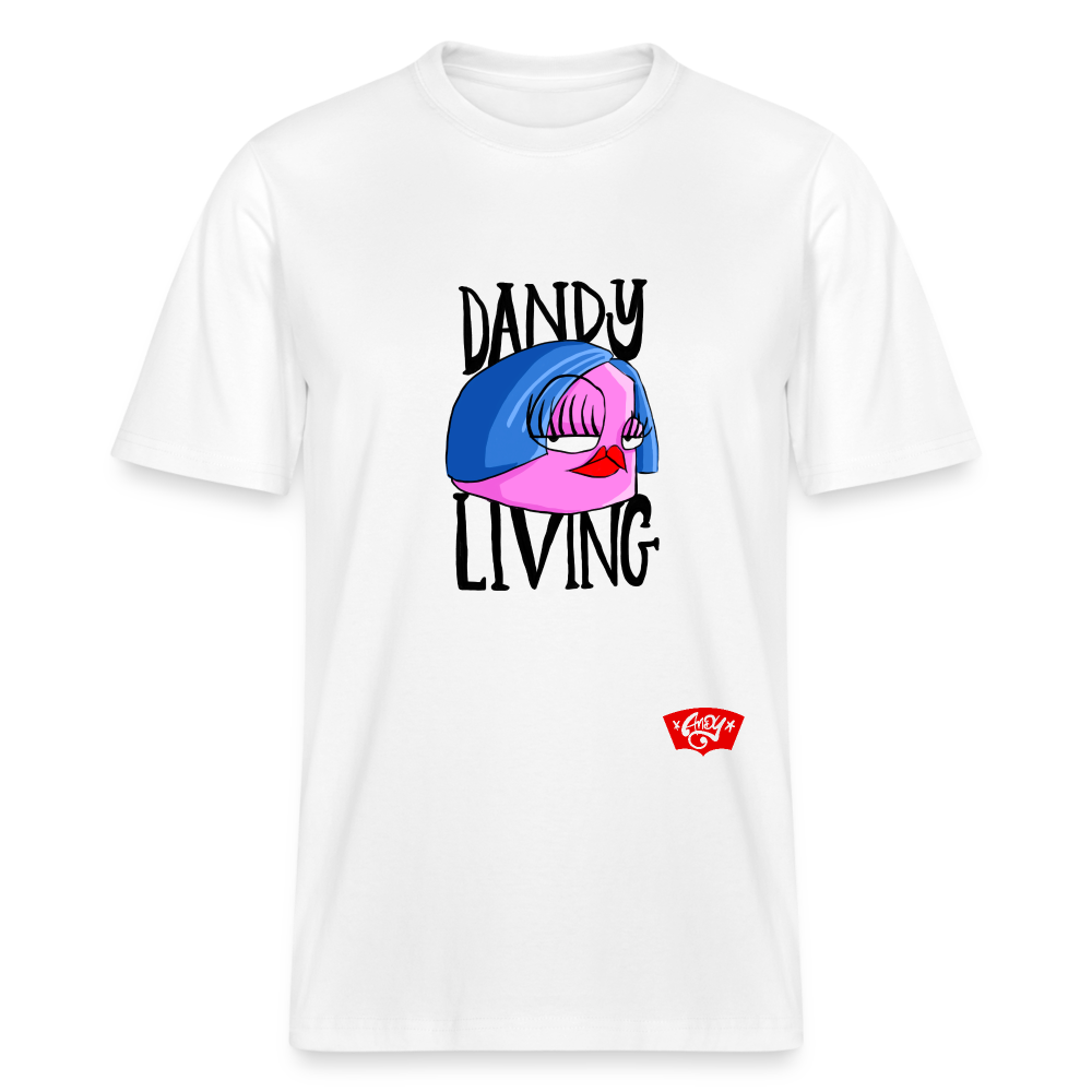 Dandy Living. Sandy the Dandy. Unisex t-shirt - wit