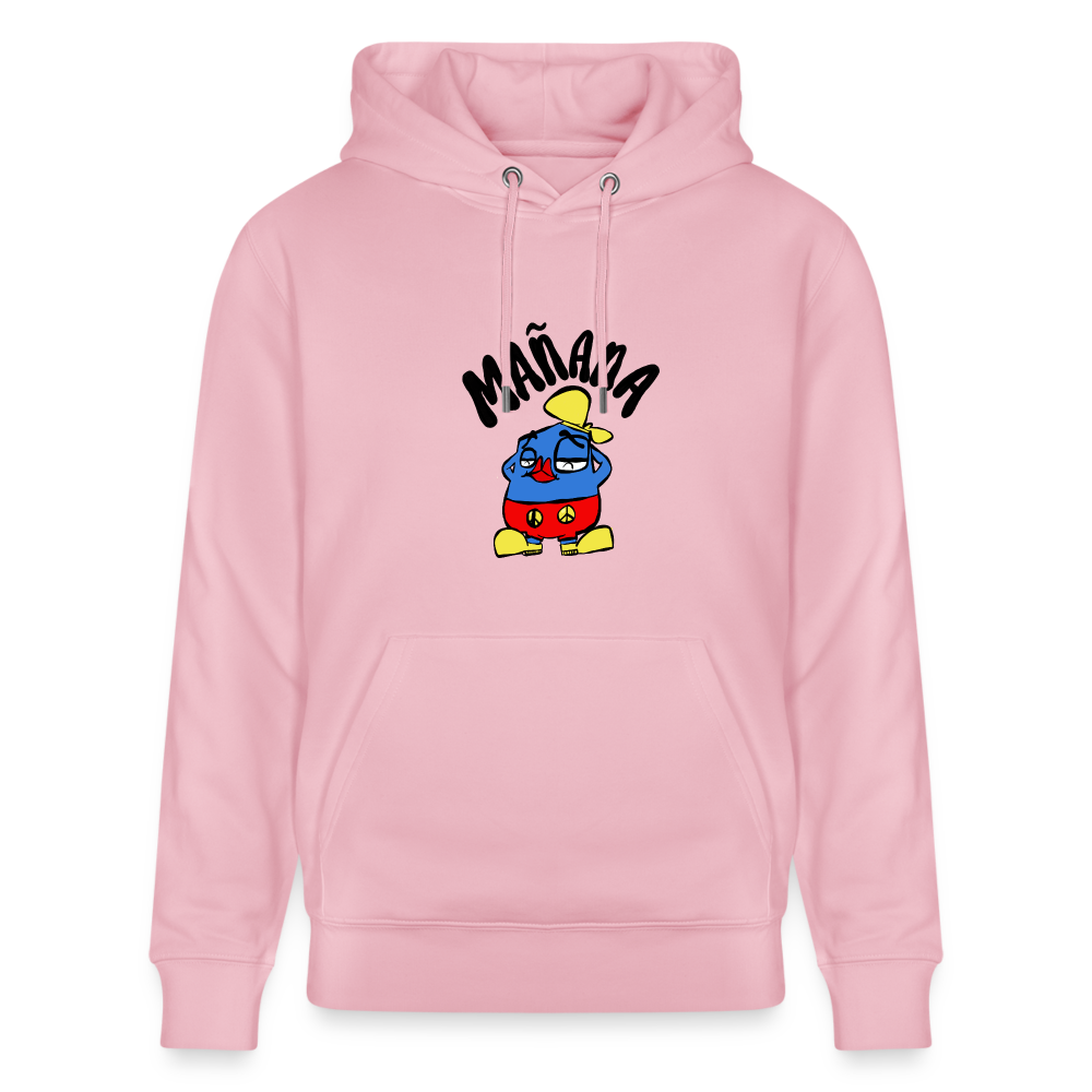 Manana. Uniseks bio-hoodie - lichtroze