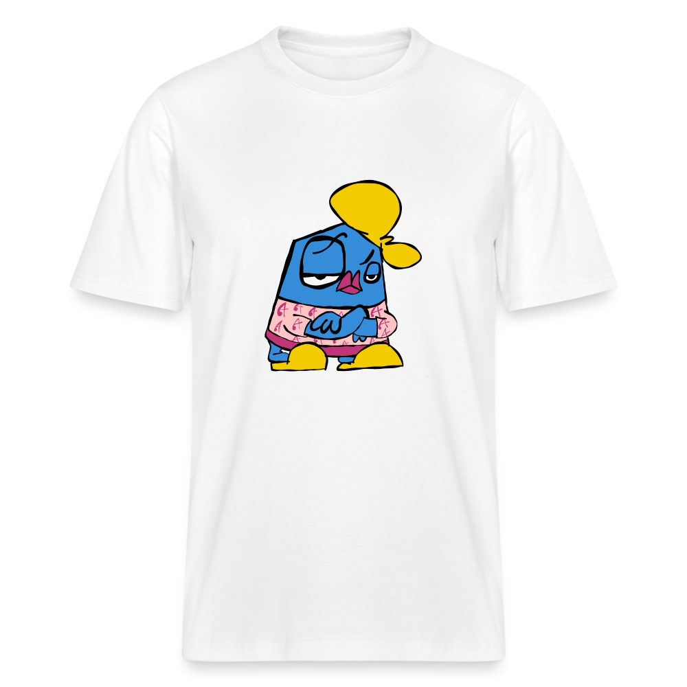 Arms crossed. Uniseks T-shirt. - wit