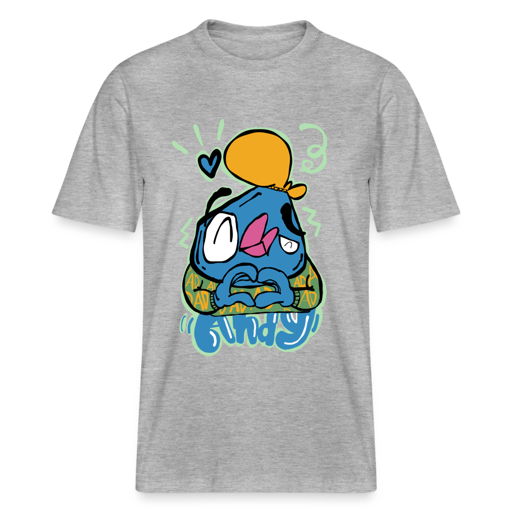 Nothing but love. Uniseks T-shirt - grijs gemêleerd