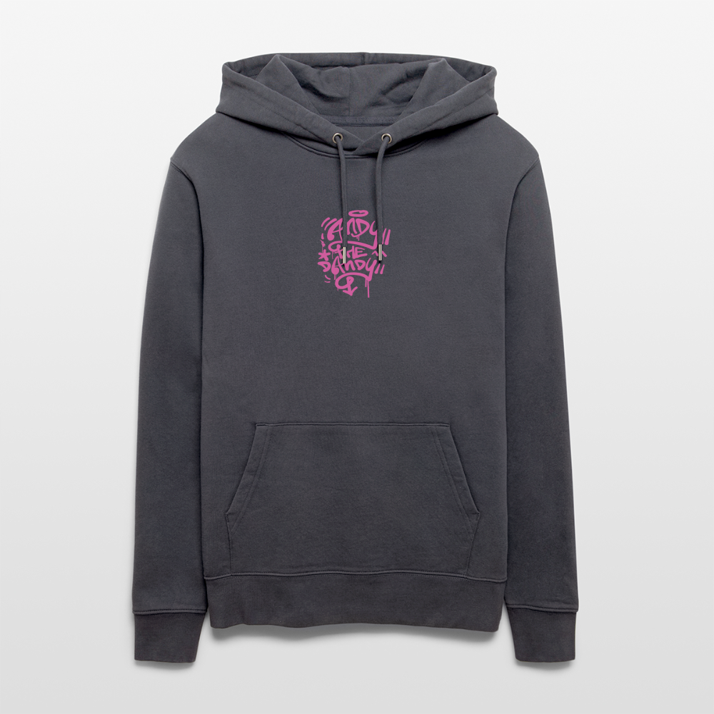 Tag fill in Andy. Uniseks bio-hoodie. - indigo