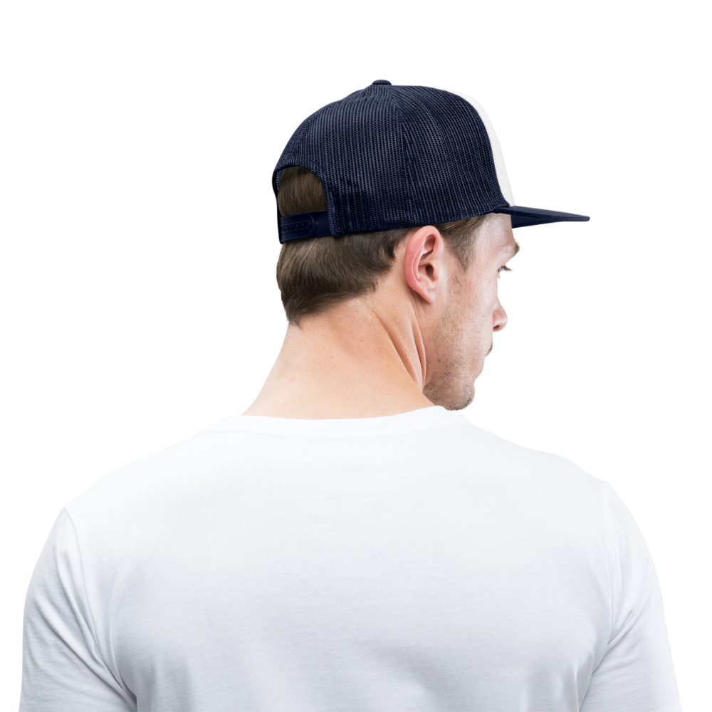 Andy the dandy black tag. Trucker Cap - wit/navy