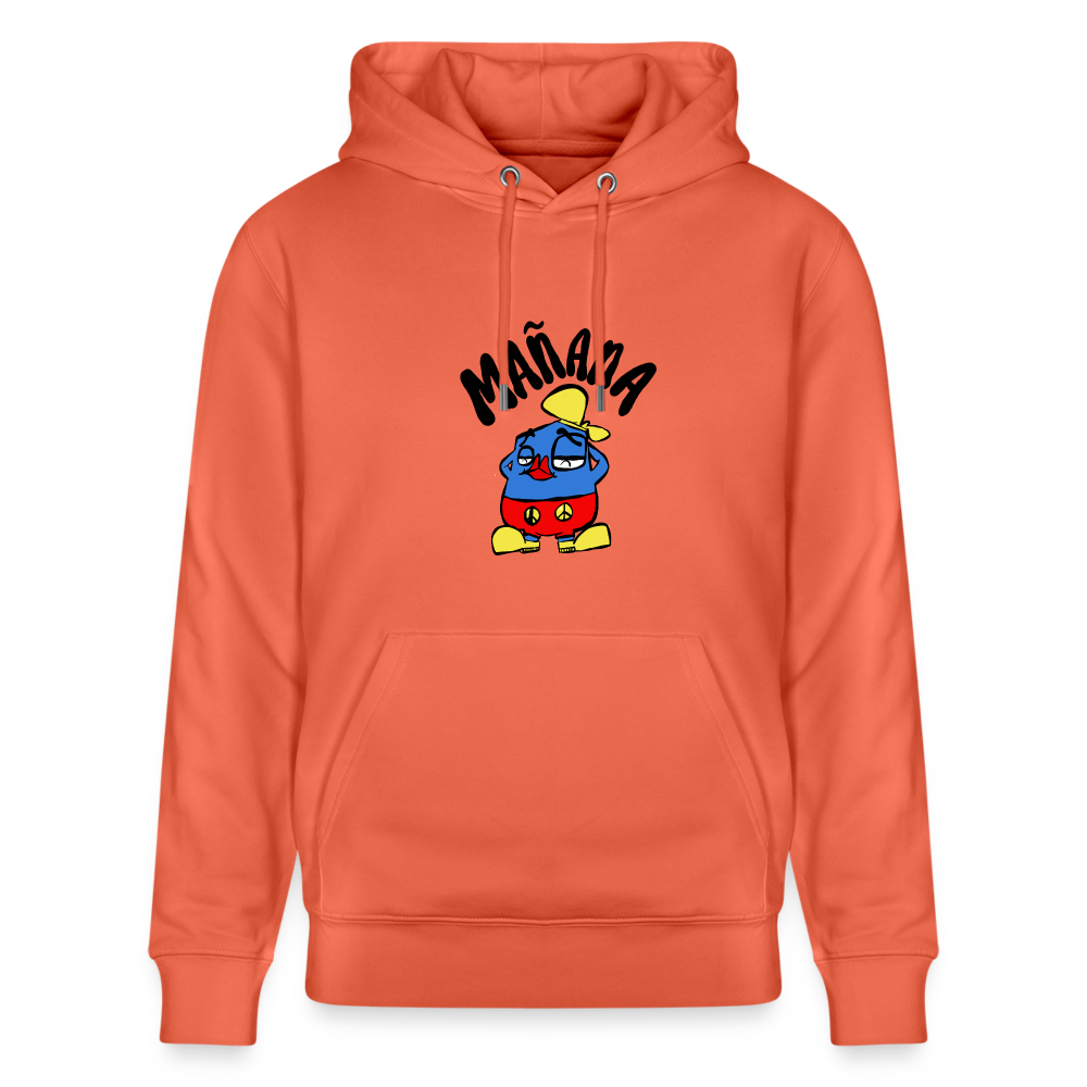 Manana. Uniseks bio-hoodie - lichtrood