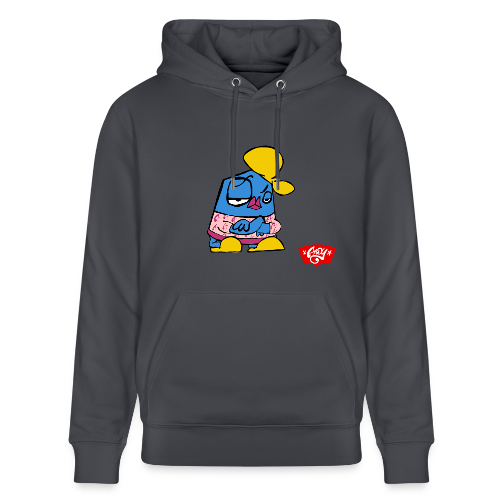 Arms crossed Andy. Uniseks bio-hoodie - indigo