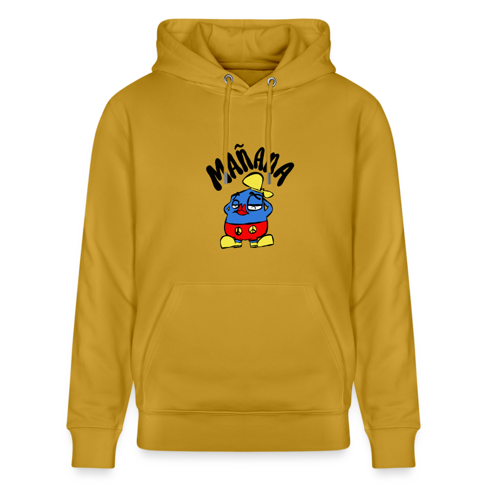 Manana. Uniseks bio-hoodie - oker