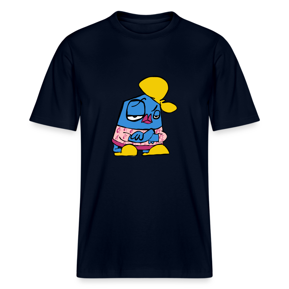 Arms crossed. Uniseks T-shirt. - navy