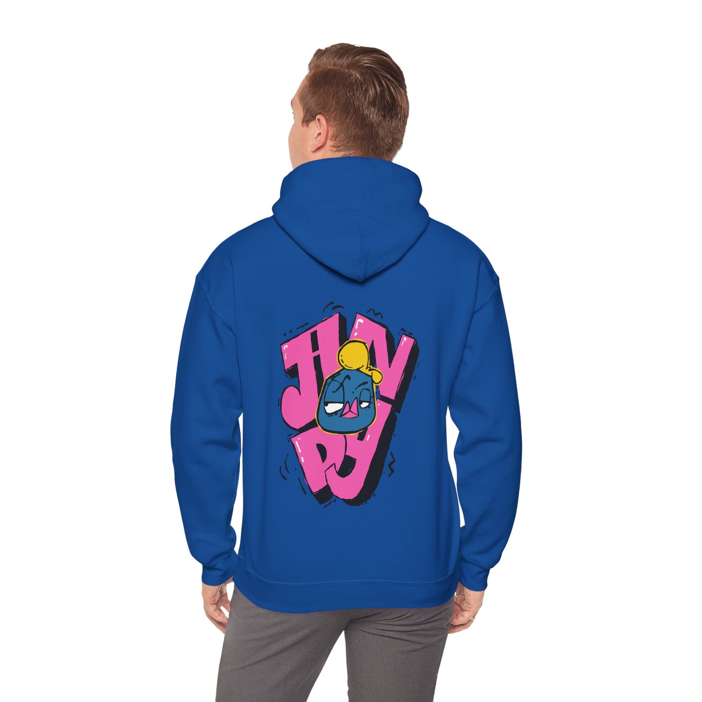 Andy on Andy letters pink. Uniseks.  Hoodie.