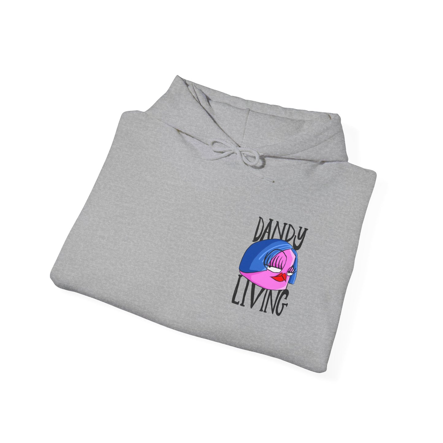 Dandy living. Candy the Dandy. Hoodie Uniseks