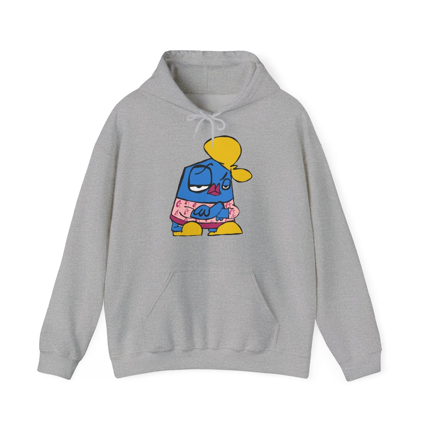 Andy the Dandy arms crossed fashion influencer. Uniseks. Hoodie m/v