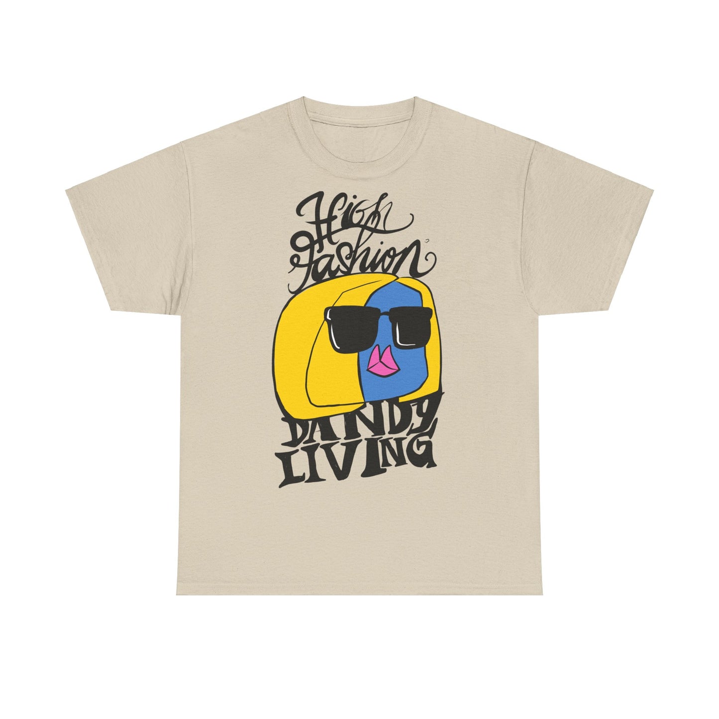 Candy the Dandy High Fashion Dandy living. Uniseks. T-shirt.