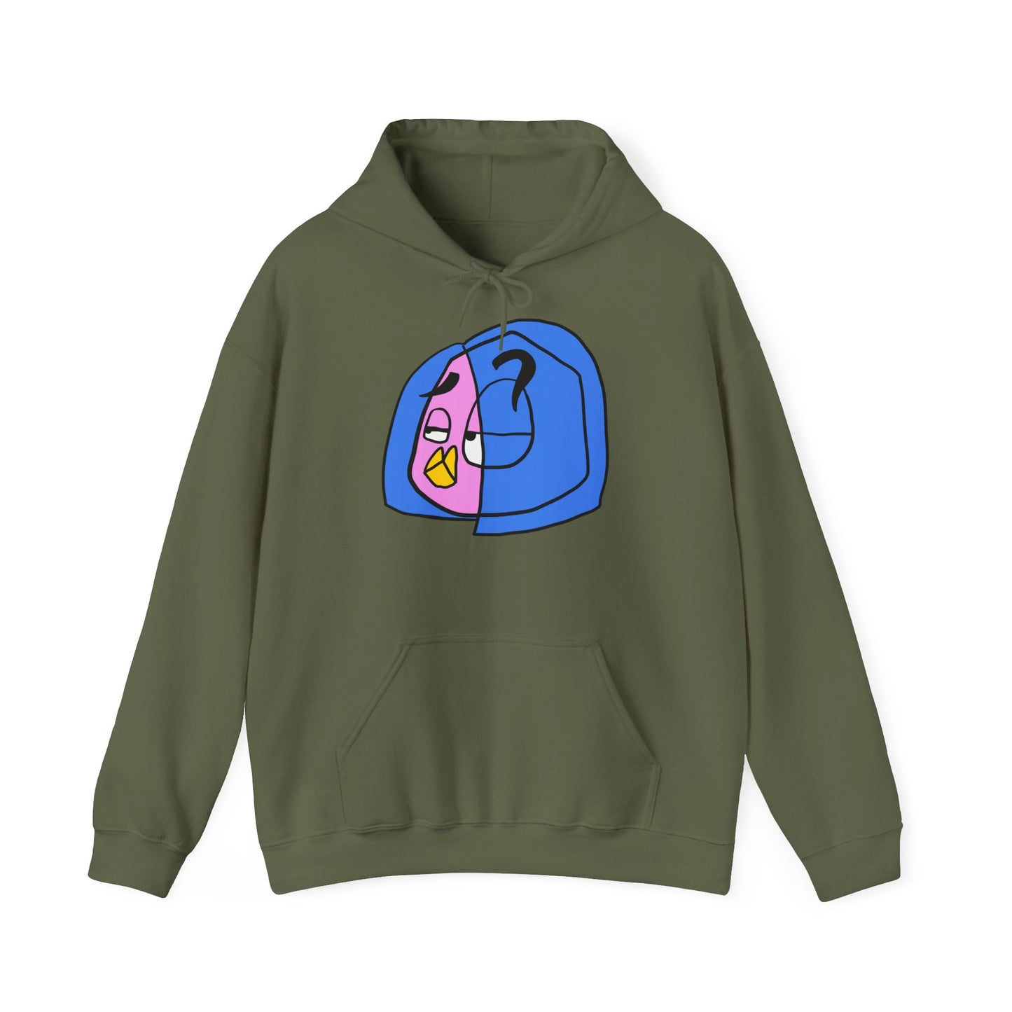 Candy questionmark... Uniseks. Hoodie m/v