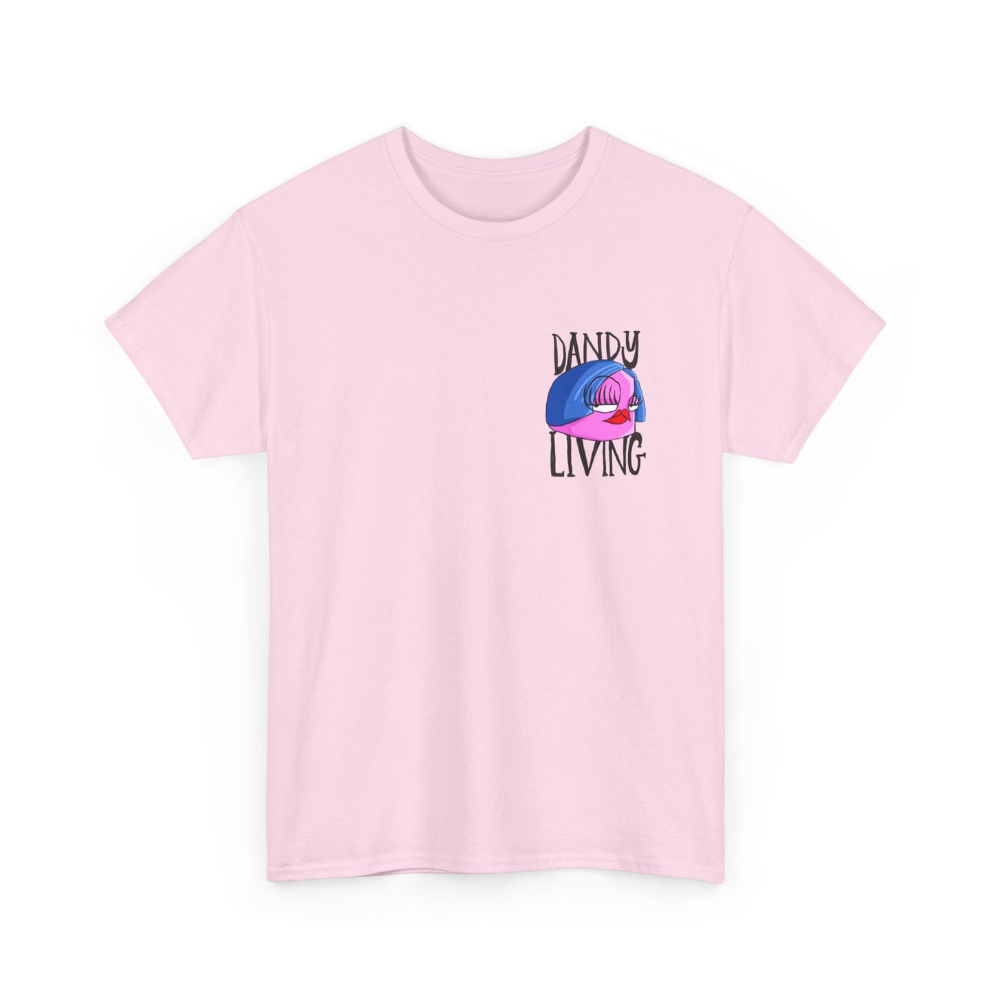 Dandy living. Candy the Dandy. T-shirt. Uniseks