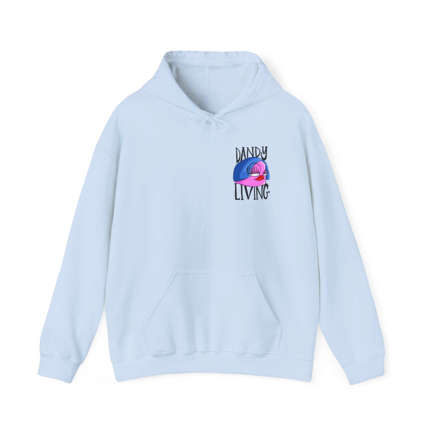 Dandy living. Candy the Dandy. Hoodie Uniseks