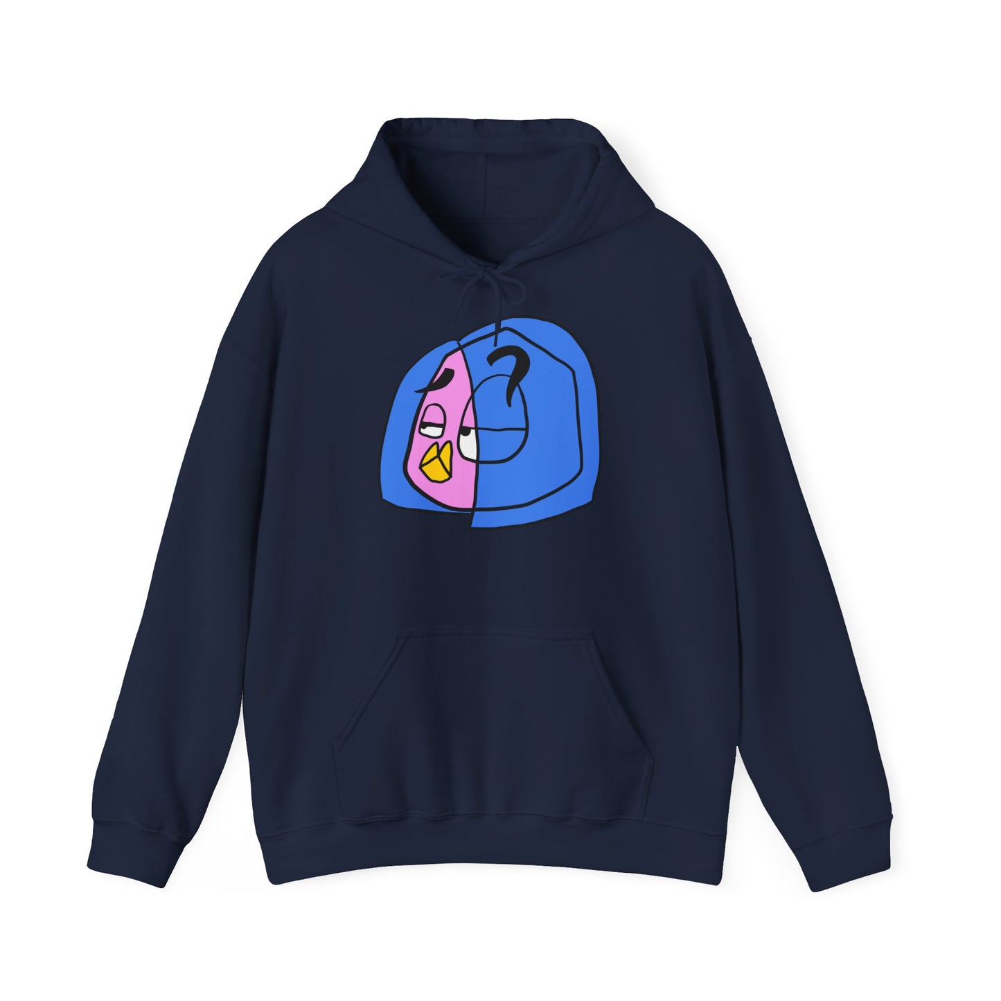 Candy questionmark... Uniseks. Hoodie m/v