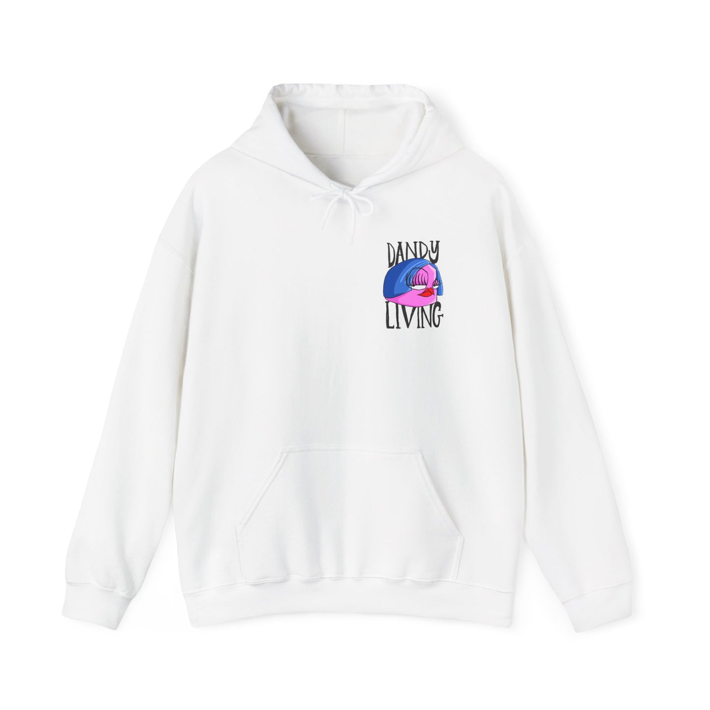 Dandy living. Candy the Dandy. Hoodie Uniseks