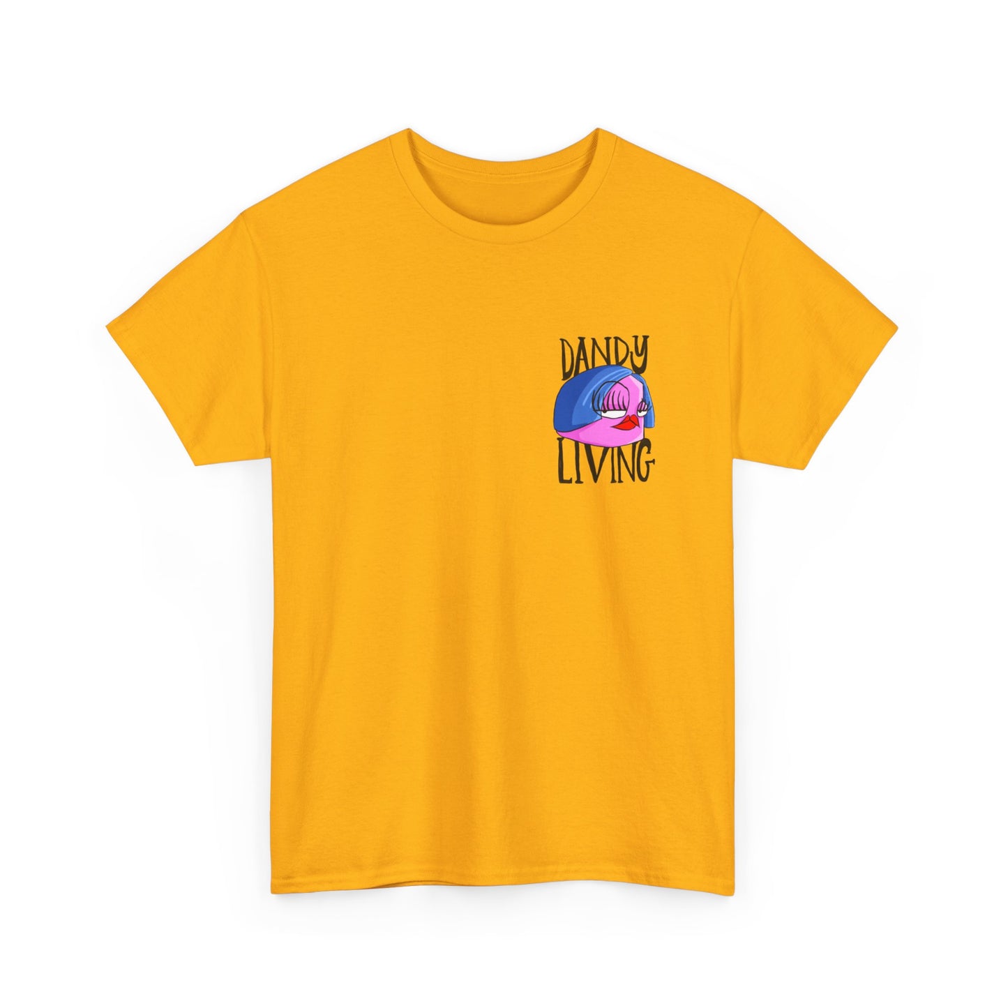 Dandy living. Candy the Dandy. T-shirt. Uniseks